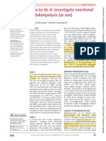 Rabdomiolise BMJ Practical