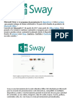 Microsoft Sway: Herramienta de presentaciones web interactivas y colaborativas