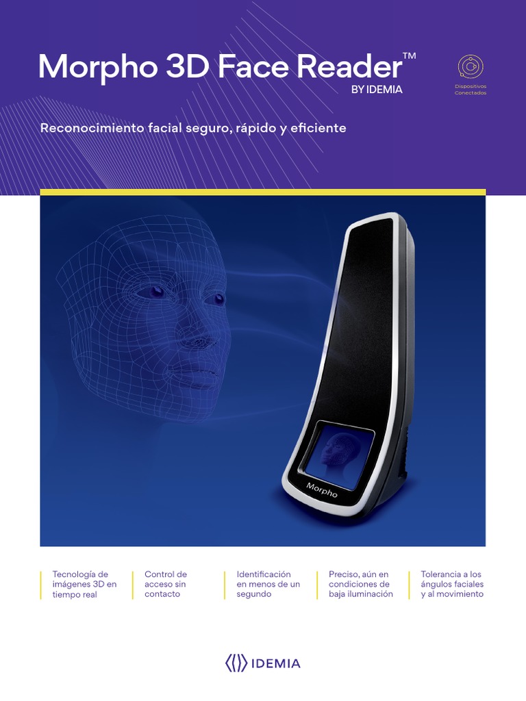 Morpho 3D Face Reader by IDEMIA CO SP-2 | PDF | Pantalla táctil ...