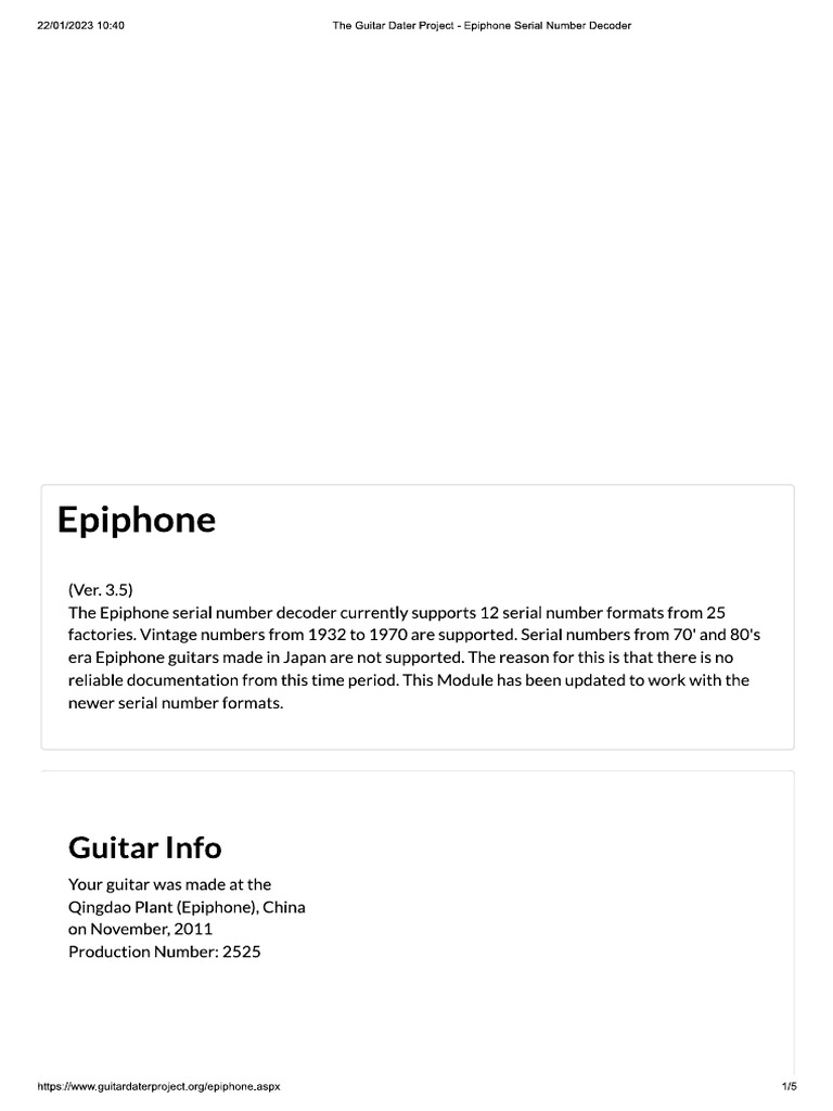 Epiphone 339 | PDF