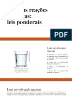 MÓDULO 1 (AULA 1) - Leis Das Reações Químicas