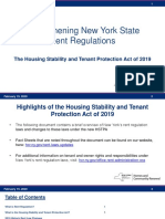 Rent Regulation Hstpa Presentation