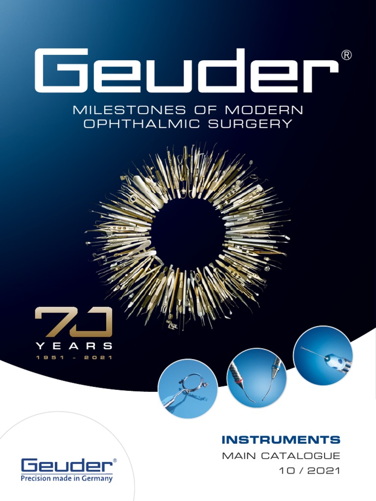 Geuder Hauptkatalog Instrumente En-2021 10 Web | PDF | Ophthalmology ...