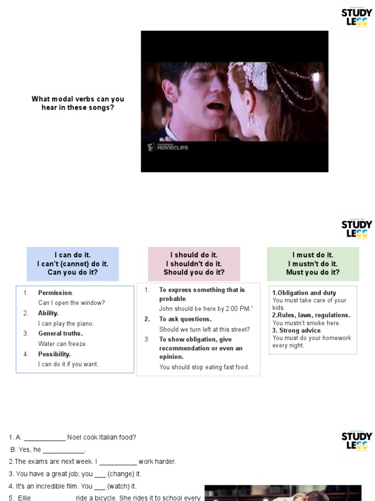 Modal Verbs Pdf Linguistics
