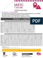 MVT Social Du 7.02 Ligne Rennes Nantes (Via Redon)
