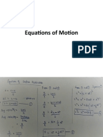 Equations of Motion and Free Fall