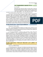 Projeto Masterclass: Educação financeira para público de baixa renda