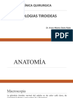 Tiroides - Clínica Cirúrgica