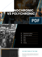 Monochronic Vs Polychronic