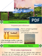 Tema Vive La Gratitud