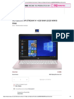Notebook HP Stream 14 4gb Ram 32gb Win10 Pink pmp00000340925