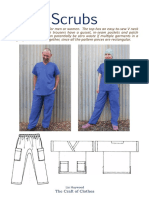 Printable Scrubs Pattern