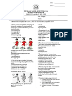 Soal UAS PJOK Kelas 5