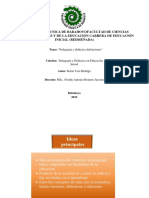 Pedagogia y Comunicacion Organizador