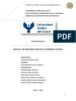 Manual de Organizacion