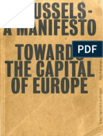 Brussels A Manifesto Towards The Capital of Europe by Aureli, Pier Vittorio