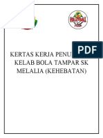 Kertas Kerja Penubuhan Kelab Bola Tampar SK Melalia