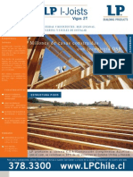 Madera OSB-vigas para construcción de techos y otros elementos
