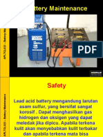 (BMM013) Battery Maintenance