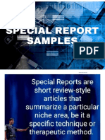 Special Report Group