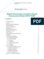Digital Preservation Coalition Rapid Assessment Model v2