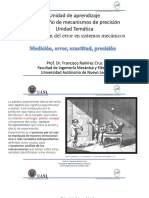 Clase - Documento DMP Medicion Error Exactitud Precision