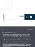 MATERI 1 Administrasi