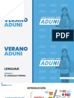 Lenguaje formal: características y vicios del lenguaje