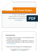 5a - Overview of Study Designs