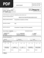Petty Cash Request Form Template | PDF | Payments | Cash