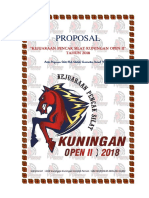 Proposal Kuningan Open II 2018