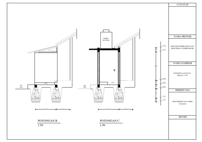 Contoh Potongan Gambar | PDF