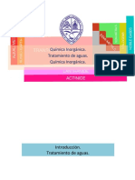 Diapositova de Quimica Inorganica. Tratamiento de Agua - 01!29!2023