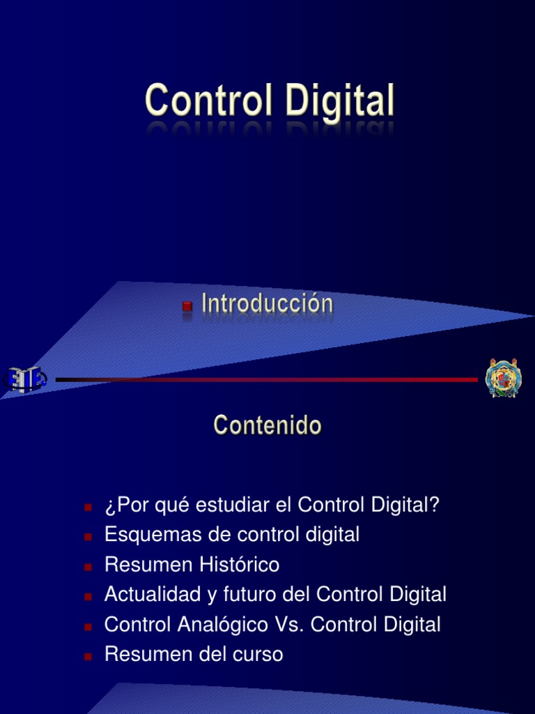 Control Digital: Teoría y Aplicaciones | PDF | Señal analoga ...