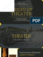 Origin of Theater - 20211