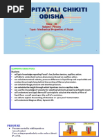 Mechanical Properties of Fluids