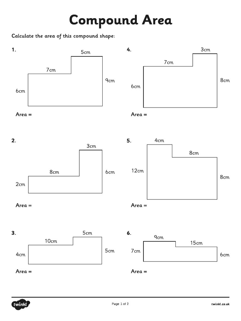Activity Sheet Compound Area PDF