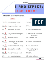 Key.-Cause-and-Effect-Worksheet-Match-Them