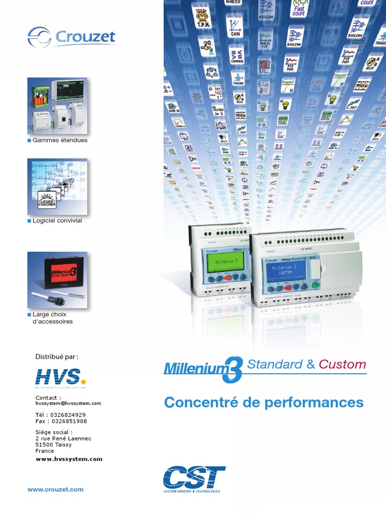 Contrôleurs logiques Millenium 3 | PDF | USB | Programmation informatique