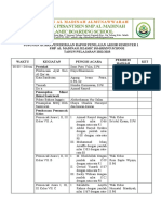 Susunan Acara Penerimaan Raport 22-23