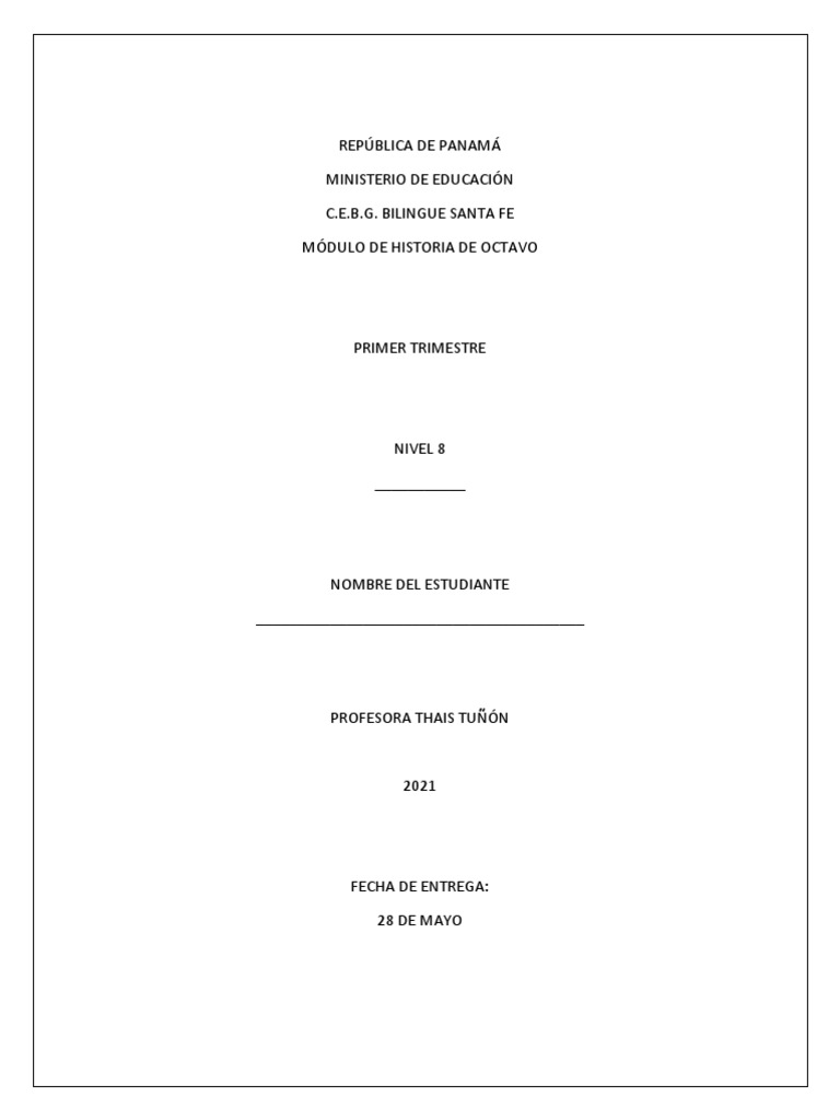 Modulo 3 historia 8 pdf colonizaci n europea de las am ricas