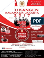 Undangan Temu Kangen Alumni 2017 KAGAMA DKI JAKARTA