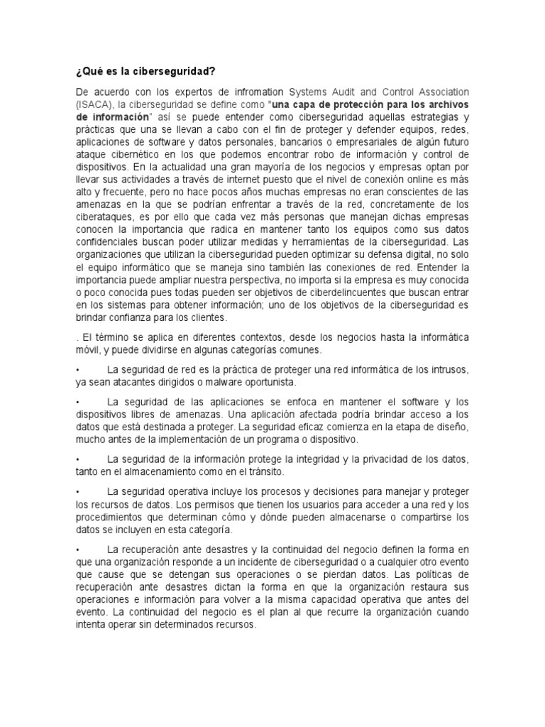 Blog Ciberseguridad 1 Pdf Seguridad La Seguridad Informática