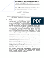 Surat Edaran Tentang Pedoman Teknis Pelaksanaan Kegiatan Infrastruktur Berbasis Masyarakat DJCK