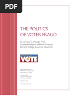 Download Politics of Voter Fraud Final by smacfarl SN62424 doc pdf