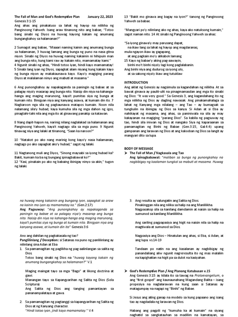 the-fall-of-man-and-gods-redemptive-plan-tagalog-pdf