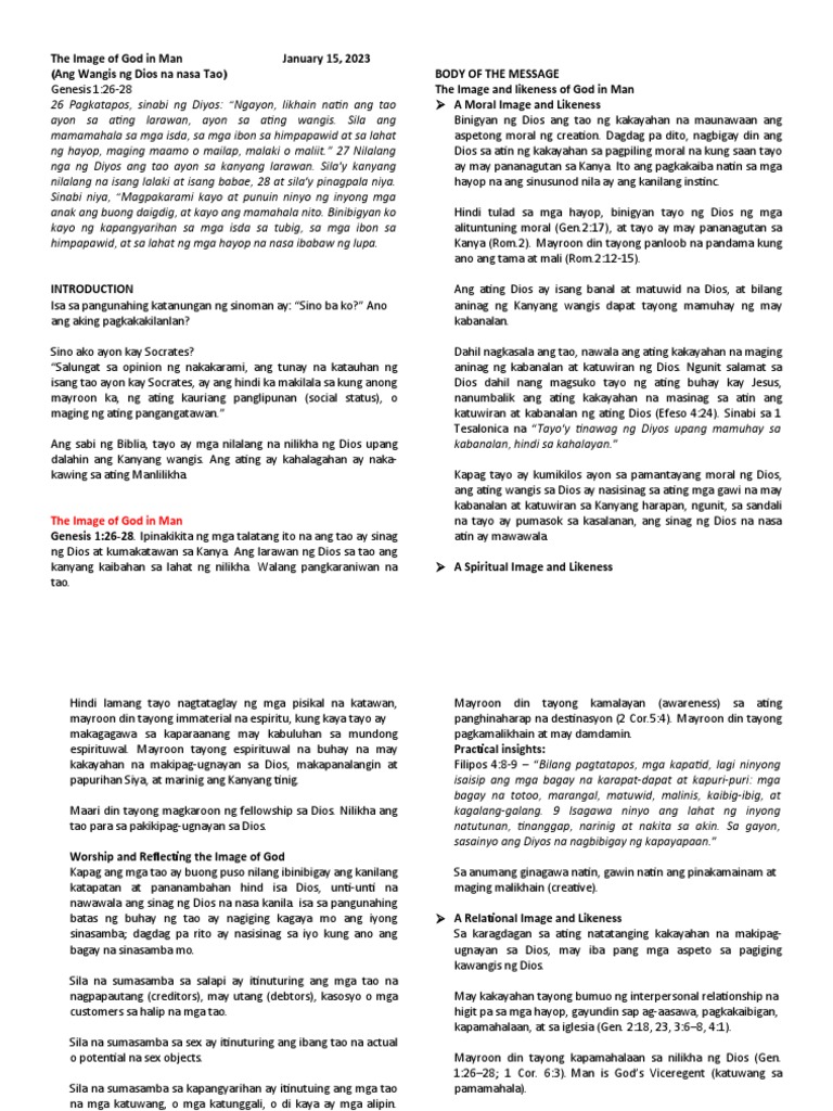 the-image-of-god-in-man-tagalog-pdf