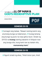 The Fall of Man & God's Redemptive Plan