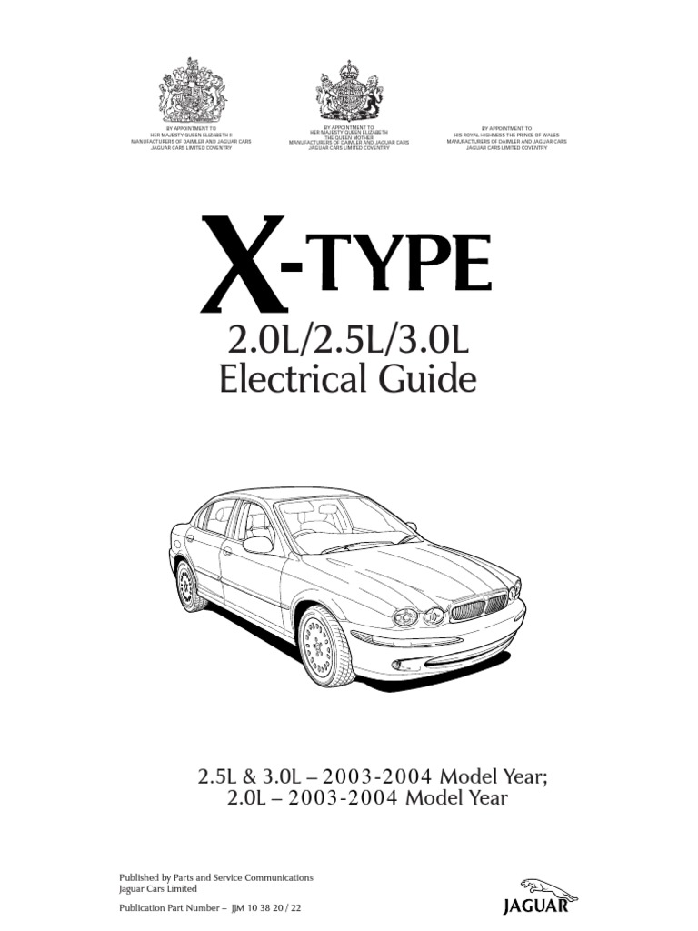 Jaguar X Type Wiring Diagram Pdf