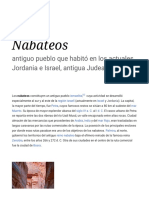 Nabateos - Wikipedia, La Enciclopedia Libre